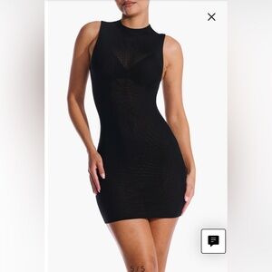 Naked Wardrobe Black Mini Dress